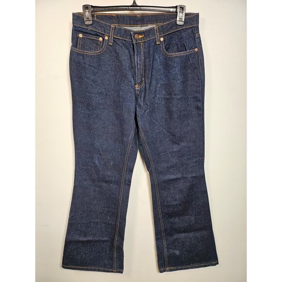 VTG Jordache Men's Denim Mid Rise Stretch Bootcut Jeans Size 34X30 - Picture 1 of 16
